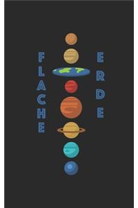 Flache Erde