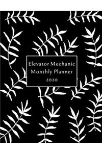 Elevator Mechanic Monthly Planner