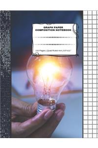 Graph Paper Composition Notebook