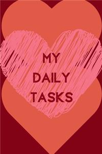 My Daily Tasks (6x9inch)