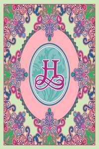 Journal Notebook Initial Letter 