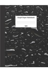 Graph Paper Notebook 5x5