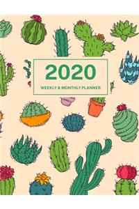 2020 Weekly & Monthly Planner