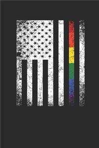 USA LGBT Flag