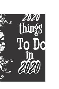 2020 Things To Do In 2020