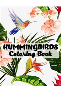 Hummingbirds Coloring Book