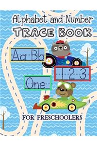 Alphabet And Number Trace Book