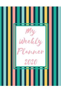 My Weekly Planner 2020