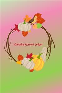 Checking Account Ledger