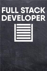 Full Stack Developer