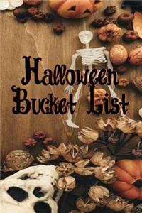 Halloween Bucket List