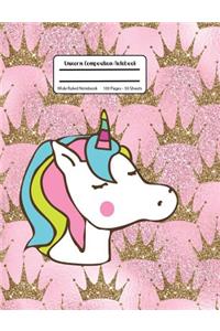 Unicorn Composition Notebook