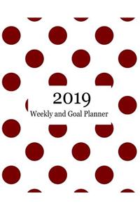 2019 Weekly and Goal Planner