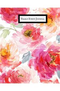 Yearly Event Journal