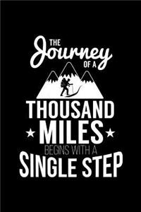 The Journey of a Thousand Miles Begins with a Single Step