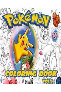 Pokemon Coloring Books: Coloring Book