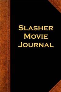Slasher Movie Journal Vintage Style