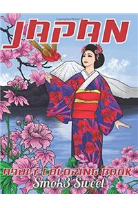 Japan Coloring Book