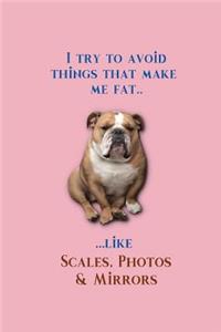 I Try to Avoid Things That Make Me Fat...Like Scales, Photos & Mirrors