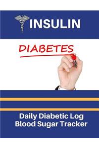 Insulin Daily Diabetic Log