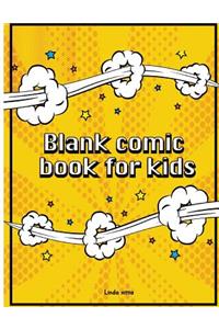 Blank Comic Book For Kids