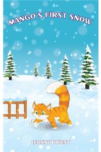 Mango's First Snow