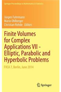 Finite Volumes for Complex Applications VII-Elliptic, Parabolic and Hyperbolic Problems