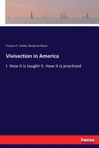 Vivisection in America