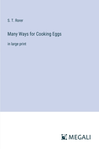 Many Ways for Cooking Eggs