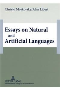 Essays on Natural and Artificial Languages