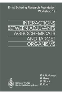 Interactions Between Adjuvants, Agrochemicals and Target Organisms