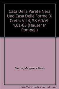 Hauser in Pompeji (Houses in Pompeii) Band 10: Casa Della Parete Nera and Casa Delle Forme Di Creta