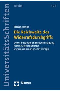 Die Reichweite Des Widerrufsdurchgriffs