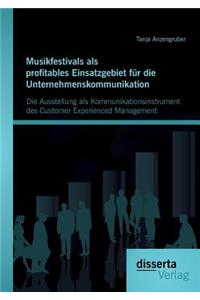Musikfestivals als profitables Einsatzgebiet für die Unternehmenskommunikation