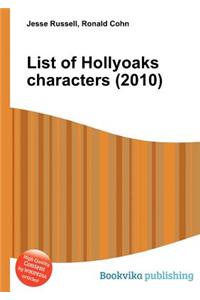 List of Hollyoaks Characters (2010)