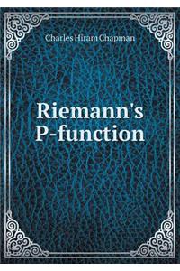 Riemann's P-Function