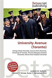 University Avenue (Toronto)