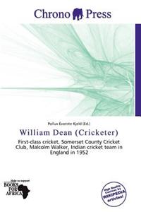 William Dean (Cricketer)