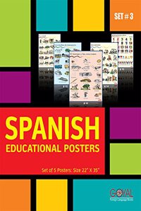 Spanish Eductional Posters (Set - 3)