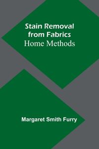 Stain Removal from Fabrics