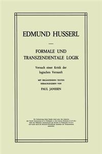 Formale Und Transzendentale Logik