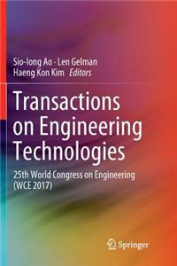 Transactions on Engineering Technologies