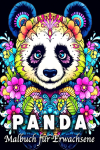 Panda Malbuch für Erwachsene