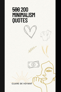 200 Minimalism Quotes