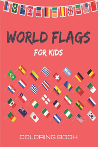 World Flags Coloring Book for Kids