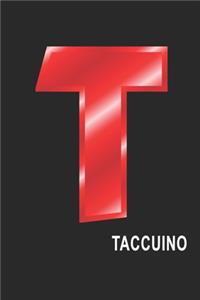 T Taccuino