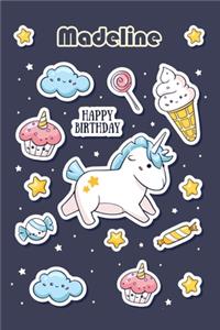 Happy Birthday Madeline (100 Cute Cartoon Decorations)