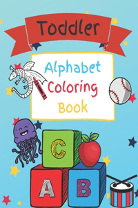 Toddler Alphabet Coloring Book