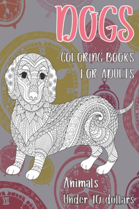 Coloring Books for Adults Animals - Under 10 Dollars - Dogs