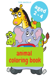 Animal coloring book